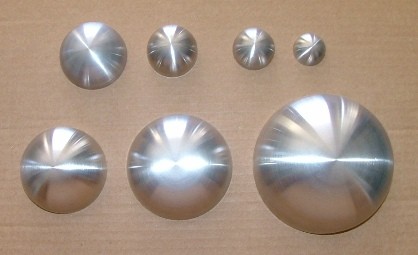 Weld-on Dome caps Weld-on Dome caps
